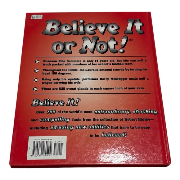 Ripley's Believe It or Not! Special Edition Book - Picture 2 of 3